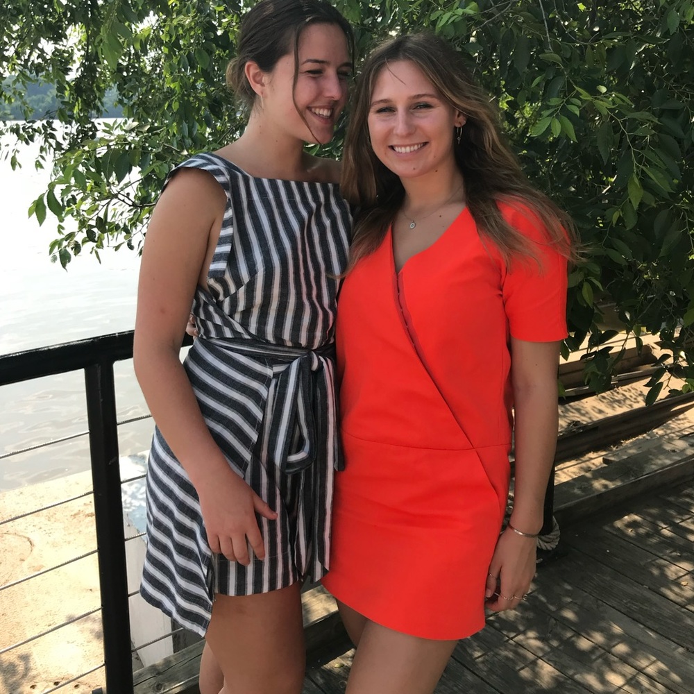 Kate spade blood orange shift dress